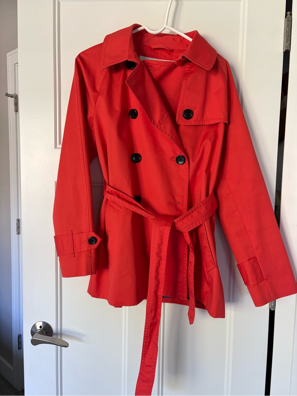 Coach Double-Breasted Women's Trench Coat